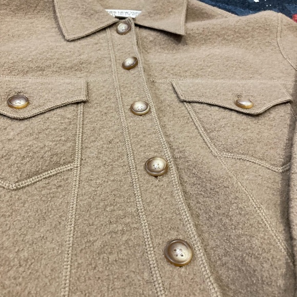 Jones New York country 100% wool cropped jacket - Picture 3 of 4